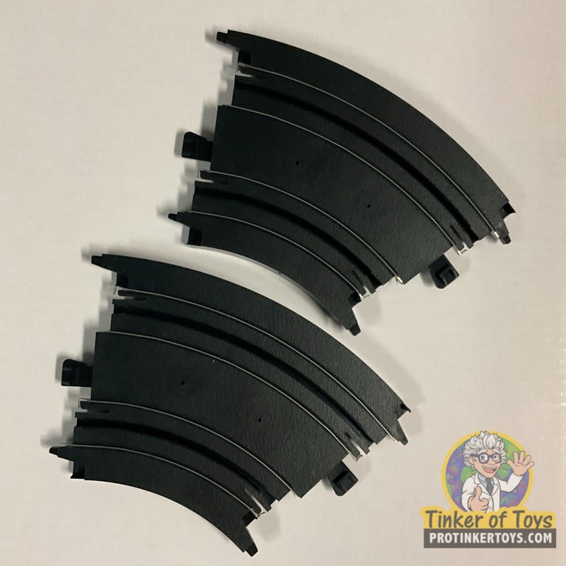6" Radius 1-8 Curve Track 2 Pk Quick-Clik Racing | 6600 | Tyco