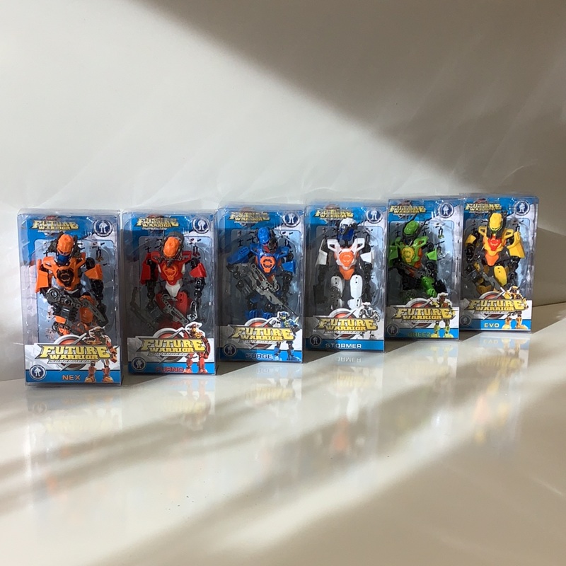 6 transforming figure/future warriors