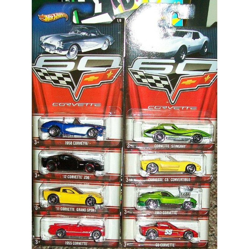 60th Anniversary Corvette | 1 - 8 | Hot Wheels