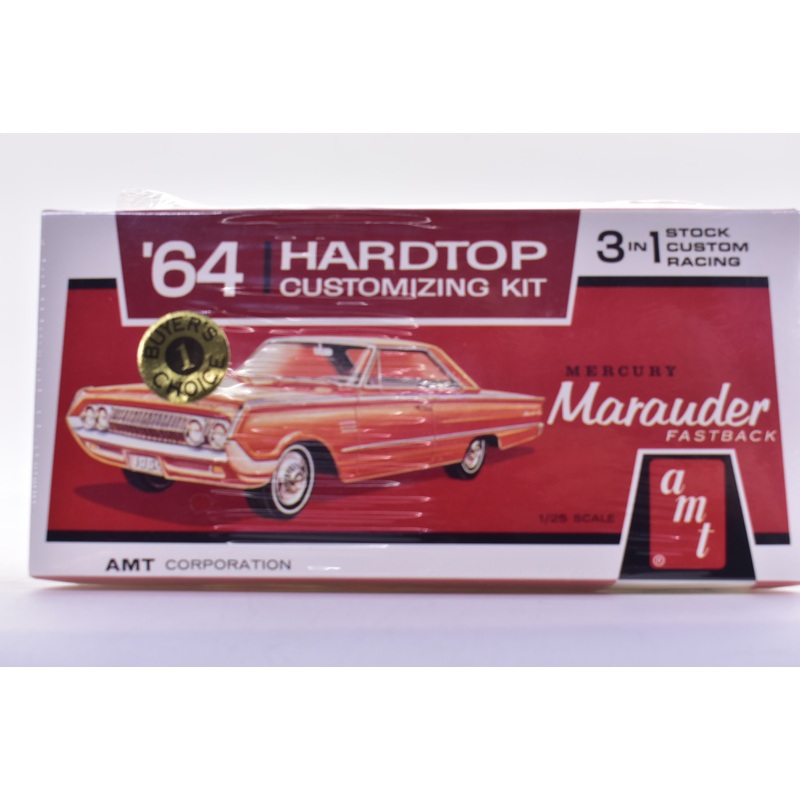 64 Hardtop Customizing kit Mercury Marauder Fastback 1:25 Scale Model Kit | 6022 | AMT