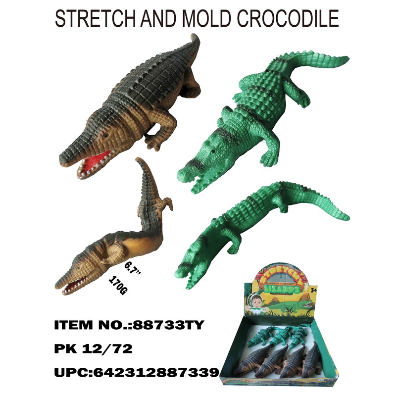 7 INCH STRETCH & MOLD CROCODILE | 88733 | BVP