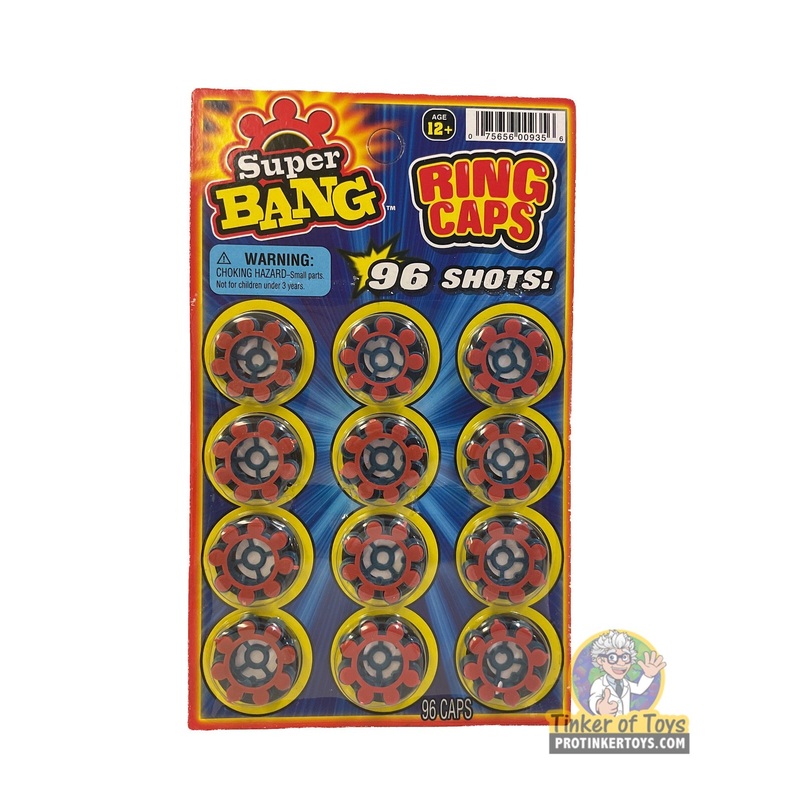 8 Shot 24 Ring Caps 96 Single Action Shots | 935 | Gonher