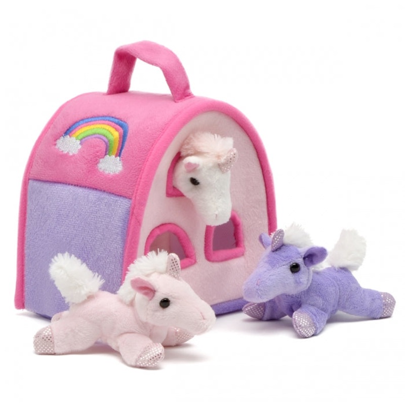 9" Unicorn Finger Puppet House | 7155UPK | Unipak