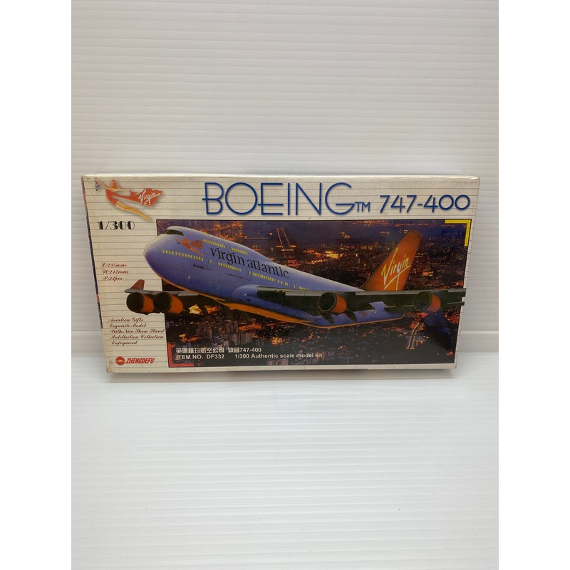 1:300 Boeing  Virgin Atlantic  B-747-400  | ZDF332 | Zhengdefu