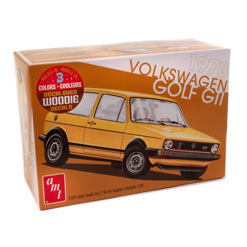 1978 Volkswagen Golf GTI 1:24 Scale Model Kit | 1213 | AMT