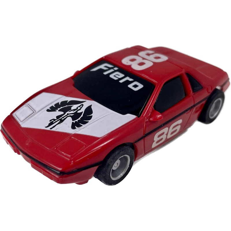 1985 Pontiac Fiero #86 Red White | B6970 | Tyco
