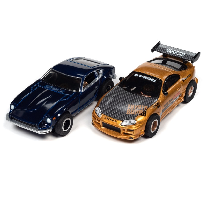 1995 Toyota Supra - 1971 Nissan Fairlady Z - Set Cars From Tokyo Midnight Underground Racing | SRS342SC | Auto World