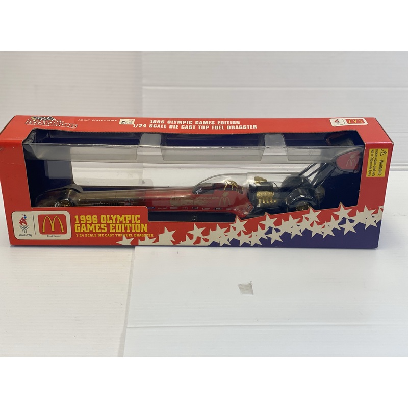 1996 Olympic Games Edition Top Fual Dragster McDonald's  1/24 Scale | 09712 |  Racing Champions