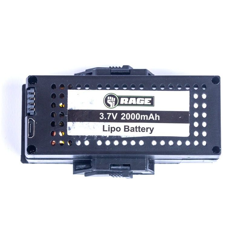 3.7V 1S 2000Mah Lipo Battery | RGR4412 | Rage RC