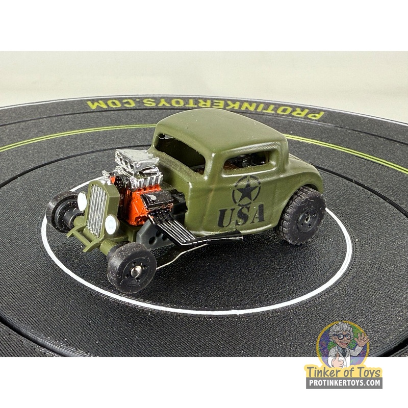 32 Coupe Hot Rod U.S. Army HQ1 Matte | Extreme 3D Customs
