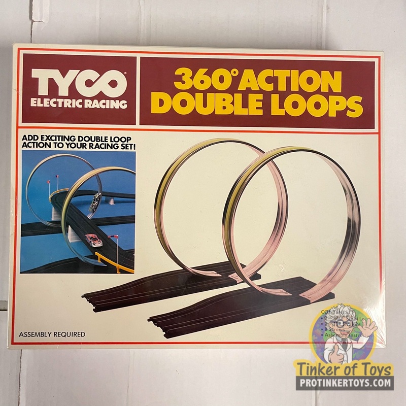360 Degree Double Loop Track Set Quick-Clik Racing | 8778 | Tyco