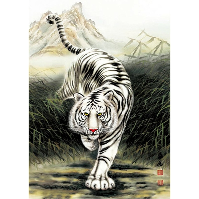 White Tiger 1000 PC | PLF1137 | PuzzleLife