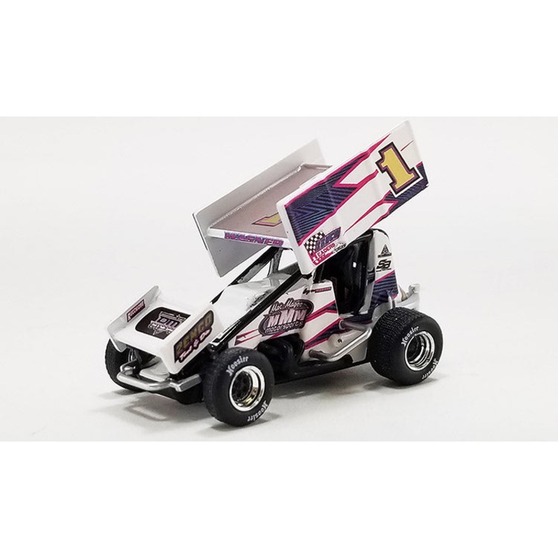 Winged Sprint Car #1 Logan Wagner "ZEMCO" Mac Magee Motorsports | A6422017 | ACME Diecast