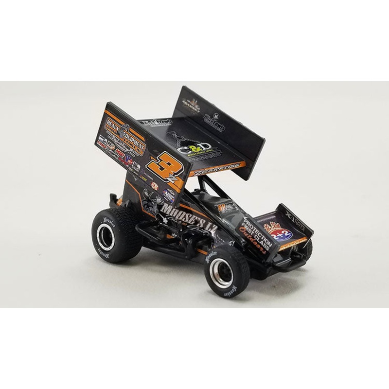 Winged Sprint Car #3Z Brock Zearfoss "Moose's LZ Bar and Grill" Brock Zearfoss Racing | A6422001 | ACME Diecast