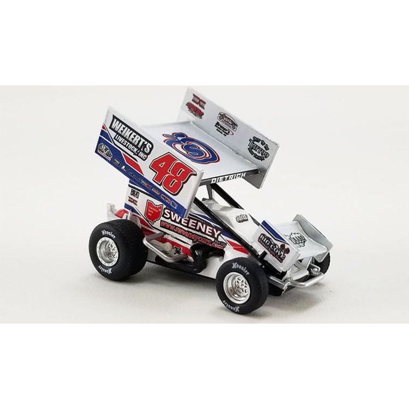 Winged Sprint Car #48 Danny Dietrich "Weikert's Livestock" Gary Kauffman Racing | A6422014 | ACME Diecast