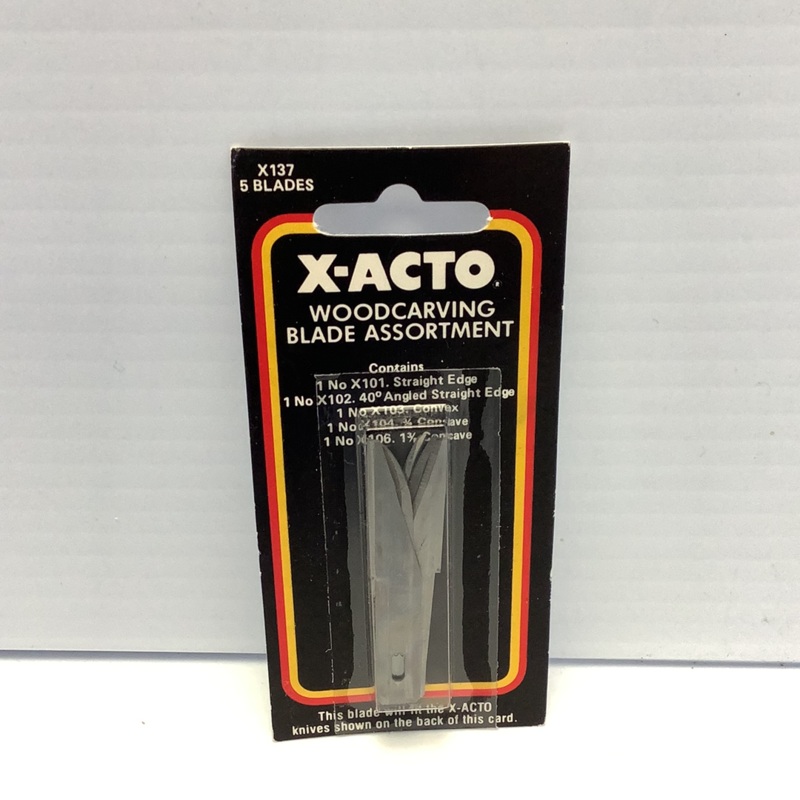 Woodcarving Blade Assortment | X137 | X-ACTO
