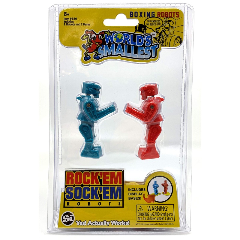 Worlds Smallest - RockEm SockEm Robots | 540 | Super Impulse