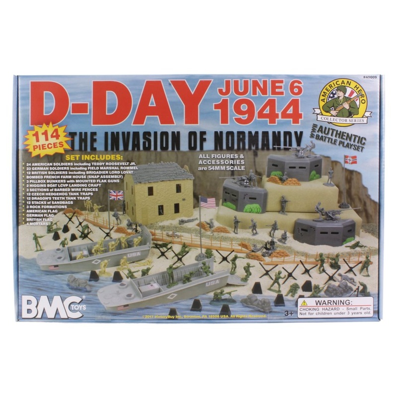 WW2 D-Day Plastic Army Men  Invasion of Normandy | 40009 | BMC