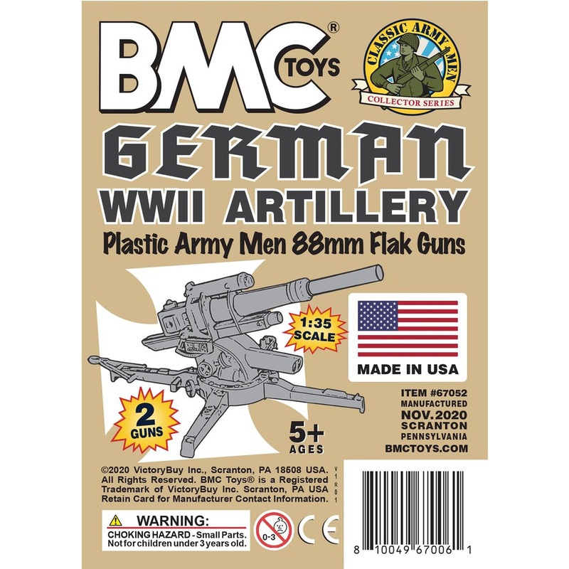 WW2 German 88MM Artillery - Tan | 67052 | BMC