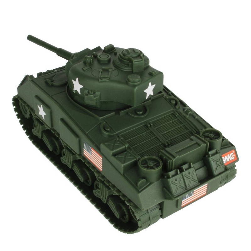 WW2 Sherman M4 Tank  Dark Green | 49990 | BMC