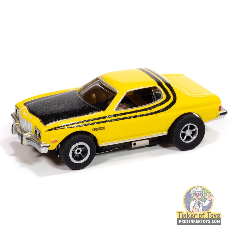 Xtraction 1976 Ford Torino (Gloss Yellow & Gloss Black) 4B | SC417 | Auto World