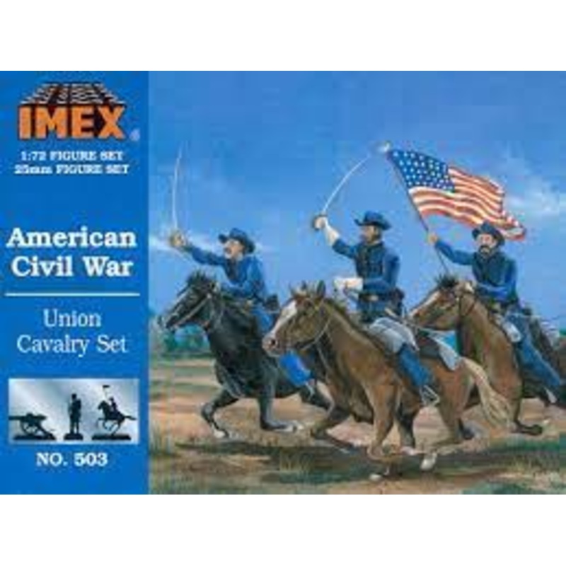 Union Cavalry Set Amerian Civil War 1:72 Figure Set | 503 | IMEX