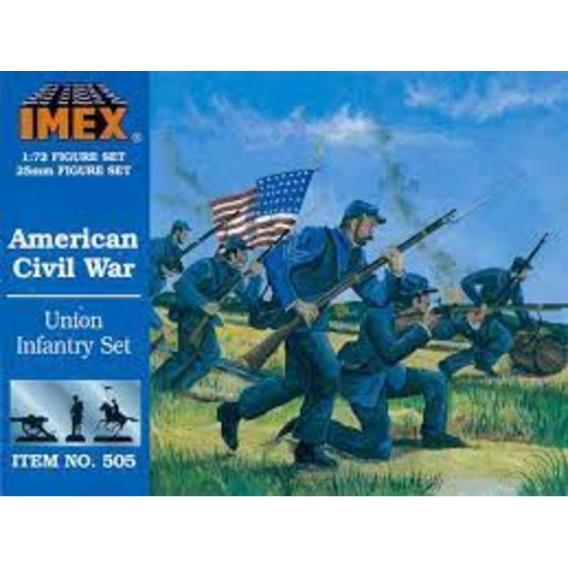 Union Infantry Set American Civil War 1:72 Figure Set | 505 | IMEX
