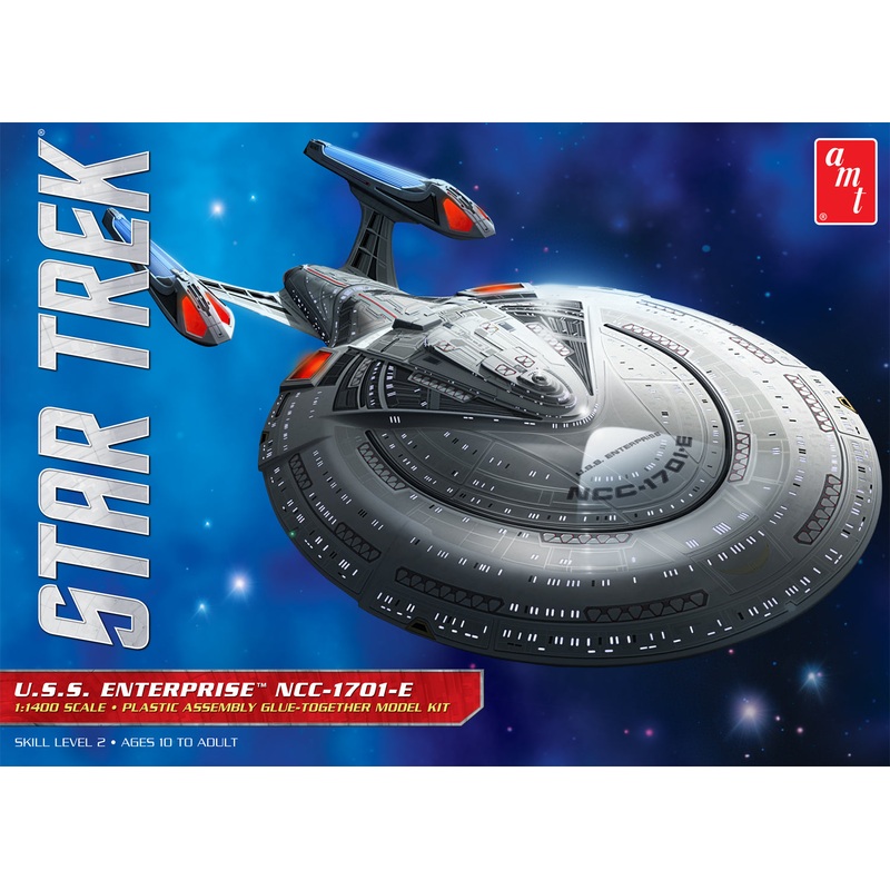 USS Enterprise NCC-1701-E 1:1400 Scale Model Kit | 853 | AMT