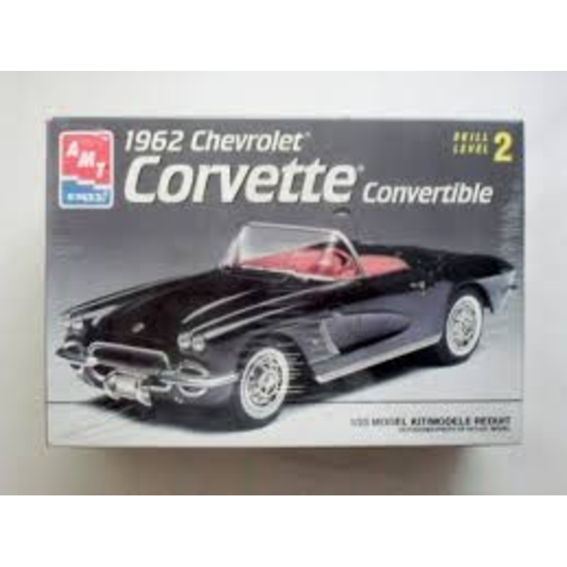 Vintage | 1962 Chevrolet Corvette convertible 1:25 Scale | 6489 |  AMT