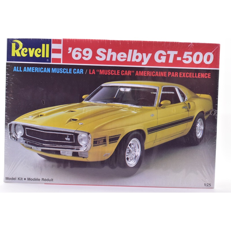 Vintage | 1969 Shelby GT-500 1:25 Scale | 7161 | Revell Monogram Model