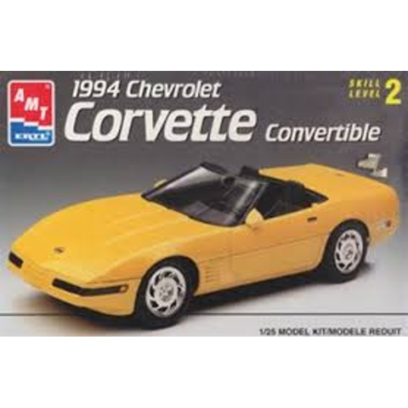 Vintage | 1994 Chevrolet Corvette convertible 1:25 Scale | 8073 |  AMT