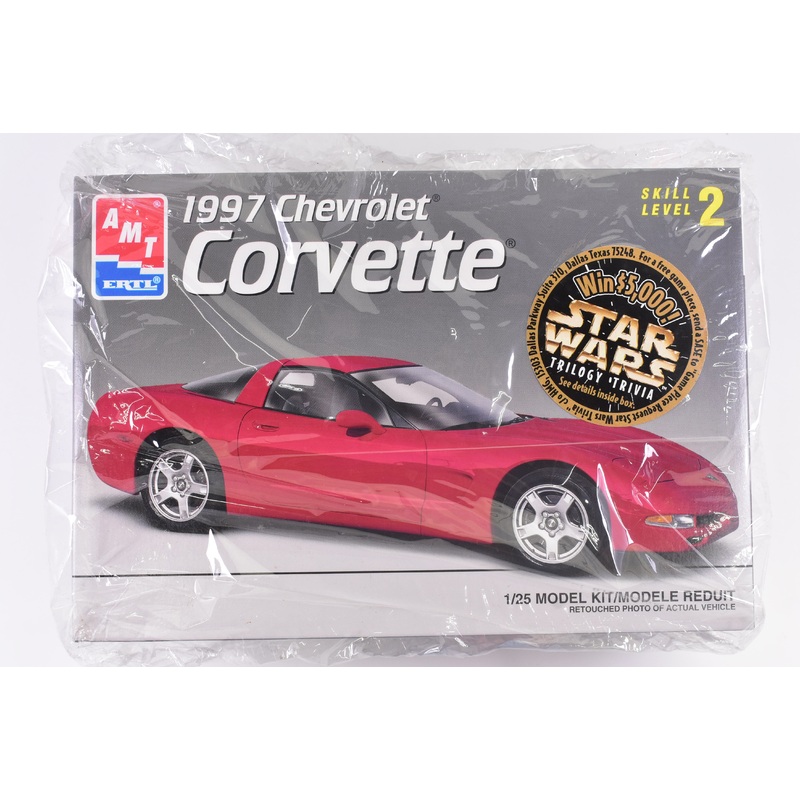 Vintage | 1997 Chevrolet Corvette  1:25 Scale | 8327 |  AMT/ERTL
