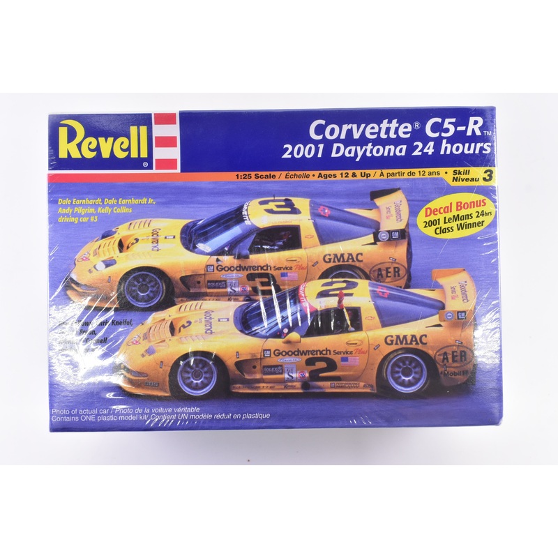 Vintage | Corvette C5-R 2001 Daytona 24 Hours 1:25 Scale | 85-2376 |  Revell