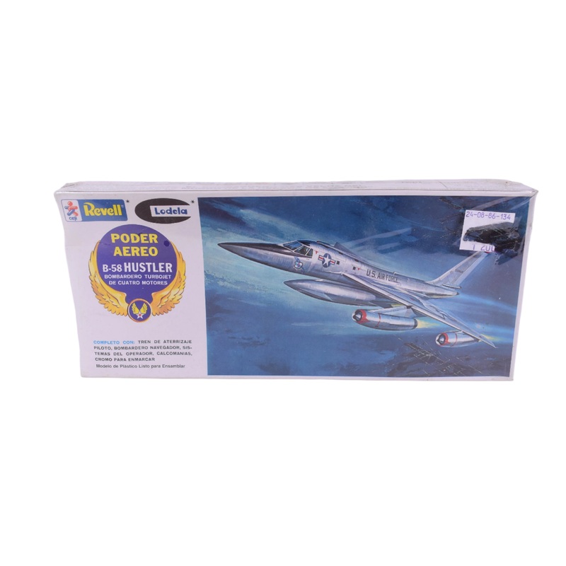 Vintage | Poder Aereo B-58 Hustler  Scale1:93 | H-252 | Revell /Lodela