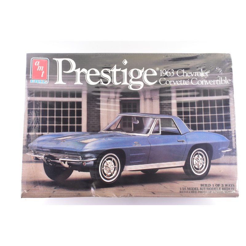 Vintage | Prestige 1964 Chevrolet Corvette Convertible 1:25 Scale | 6874 |  AMT/ERTL