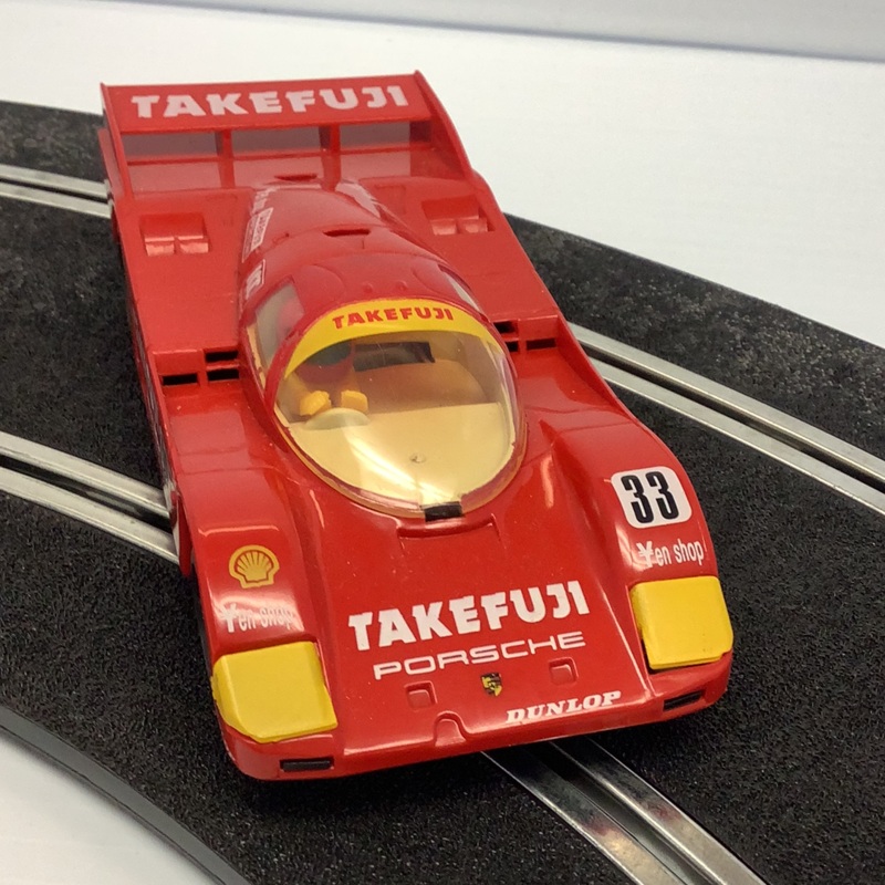 Vintage Red Porsche Le Mans Takefuji # 33Classic/Sport Car | C188 |Scalextric