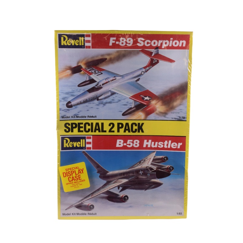 Vintage | Special 2 Pack F-89 Scorpion and B-58 Hustler  1/93 | 8912 | Revell