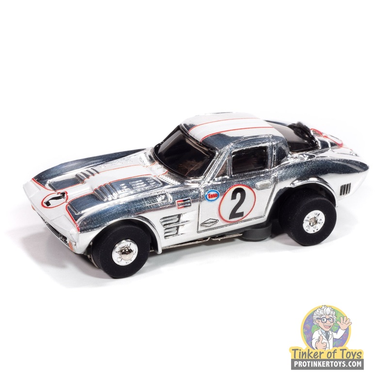 Thunderjet 1964 Corvette Grand Sport (Chrome) B | SC415 | Auto World