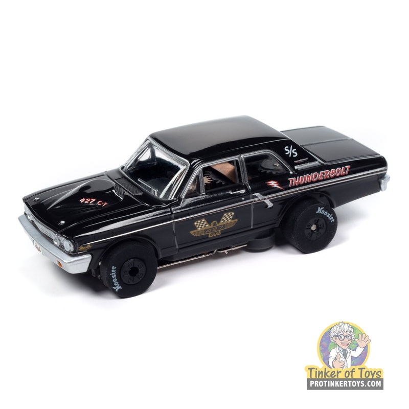 Thunderjet 1964 Ford Thunderbolt (Gloss Black, 427 Graphics) 2A | SC408 | Auto World