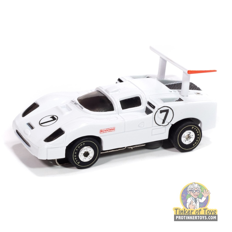 Thunderjet 1966 Chaparral 2F (White & Black) #7 B | SC415 | Auto World
