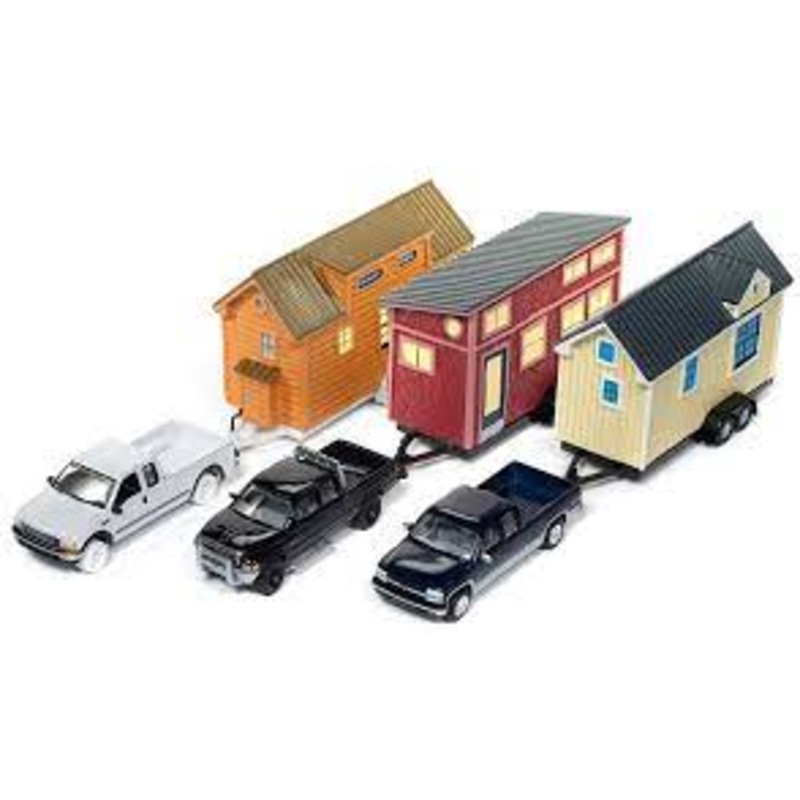 Tiny Houses / New Trailer| JLTH001-A | Johnny Lightning