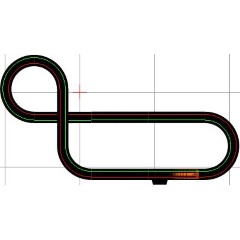 Track Only Layouts White Track HO Scale | Assorted Sizes | Auto World Track