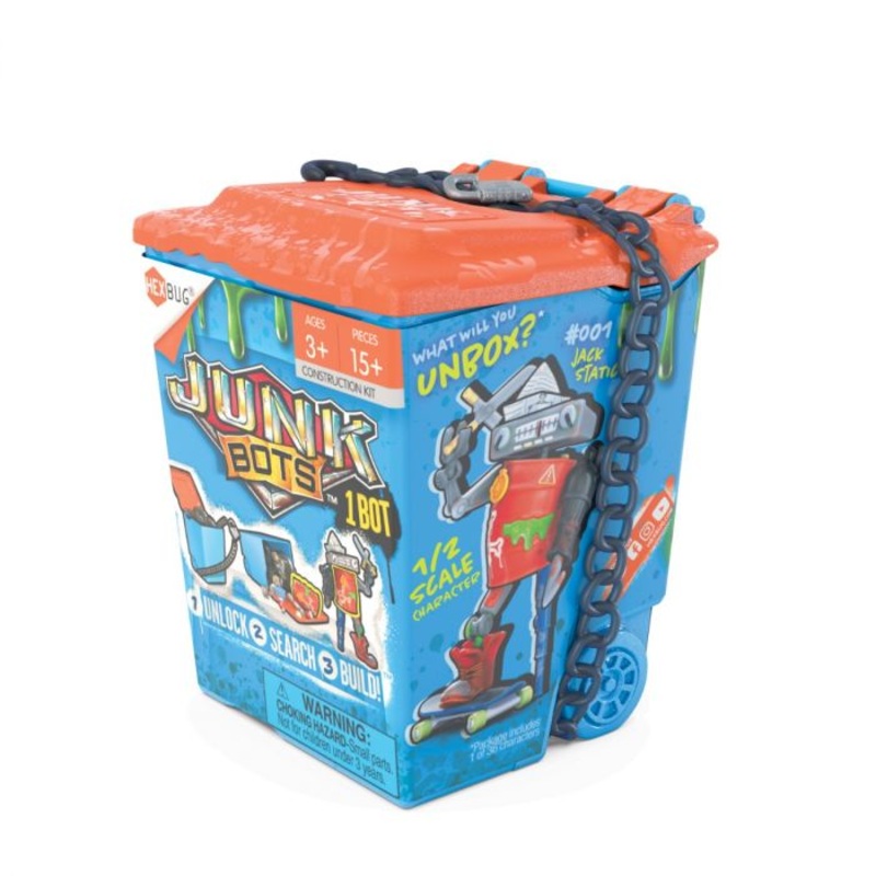 Trash Bin Assortment  - JunkBots - | 430-6841 | HexBug