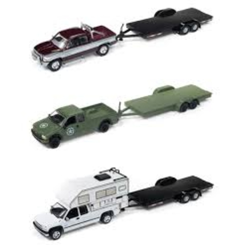 Truck and Trailer  | JLBT006-A | Johnny Lightning