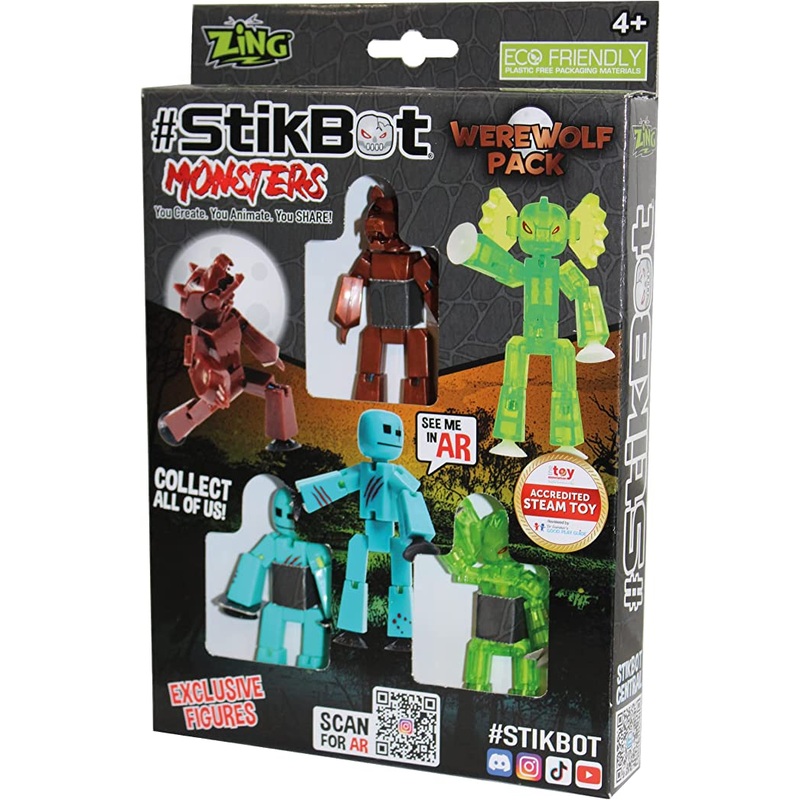 Stikbot Werewolf 3 pack | SB590 | KlikBot
