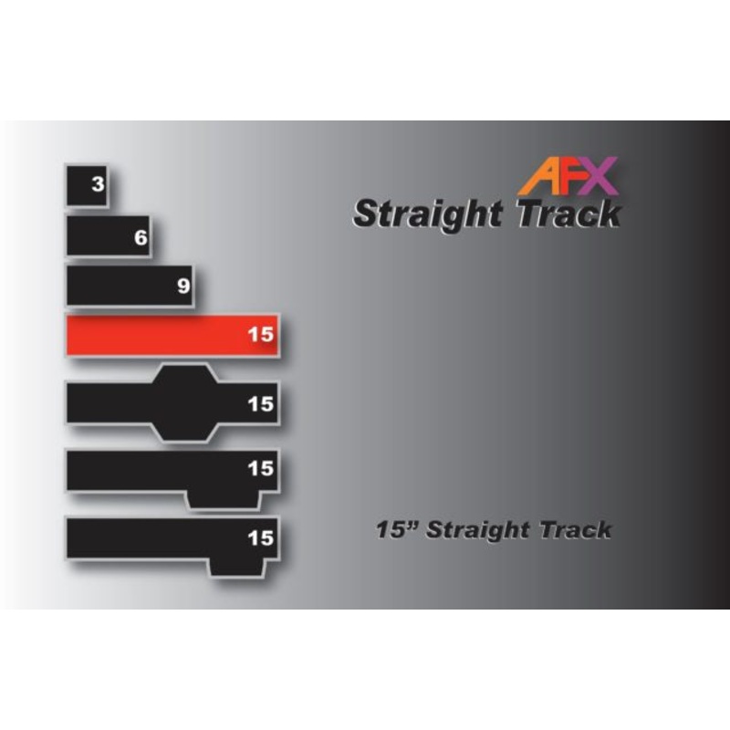 Straight Track  15S | 70600 | AFX RaceMaster