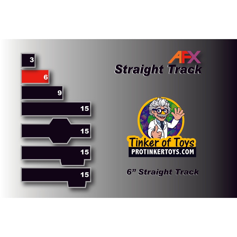 Straight Track 6 | 70608 | AFX RaceMaster