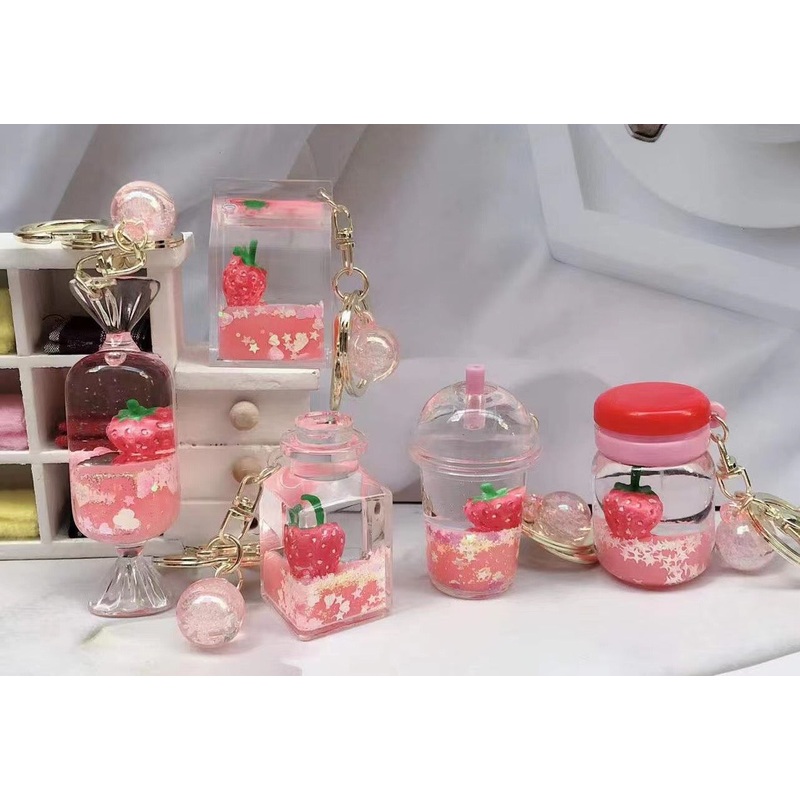 Strawberry Assortment Floaty Charm | 12085 | Bcmini