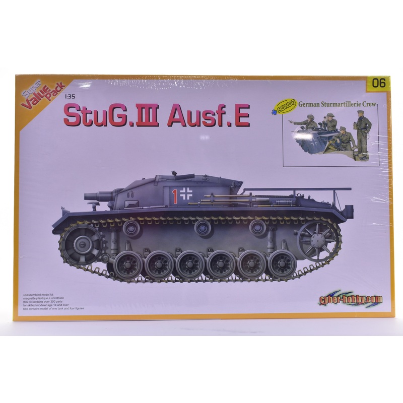 Super Value Pack Stug.III Ausf.E +Bonus 1:35 | 9101 | Dragon Model Kits