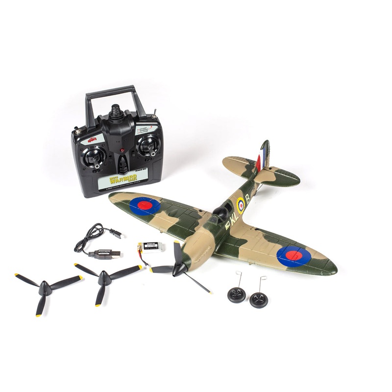 Supermarine Spitfire Micro RTF Airplane w/PASS | RGRA1303 | HRP Hobbies